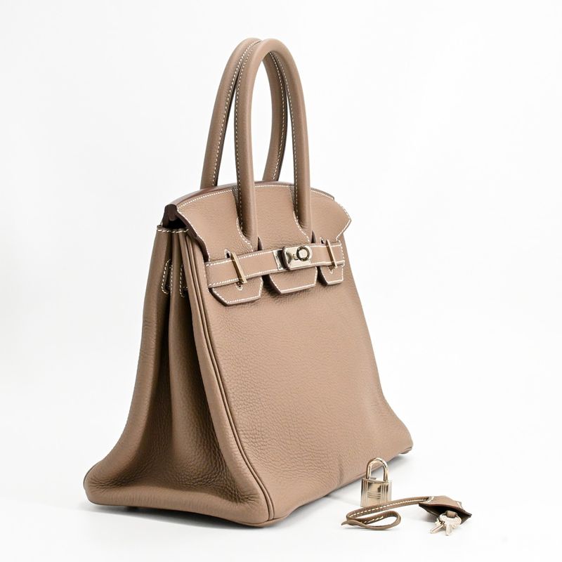 Hermes Handbag Birkin 30 Etoupe