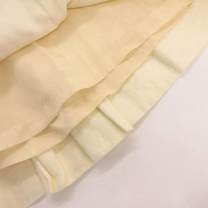 Loewe Tuck Skirt Gathered Knee Length Hemp