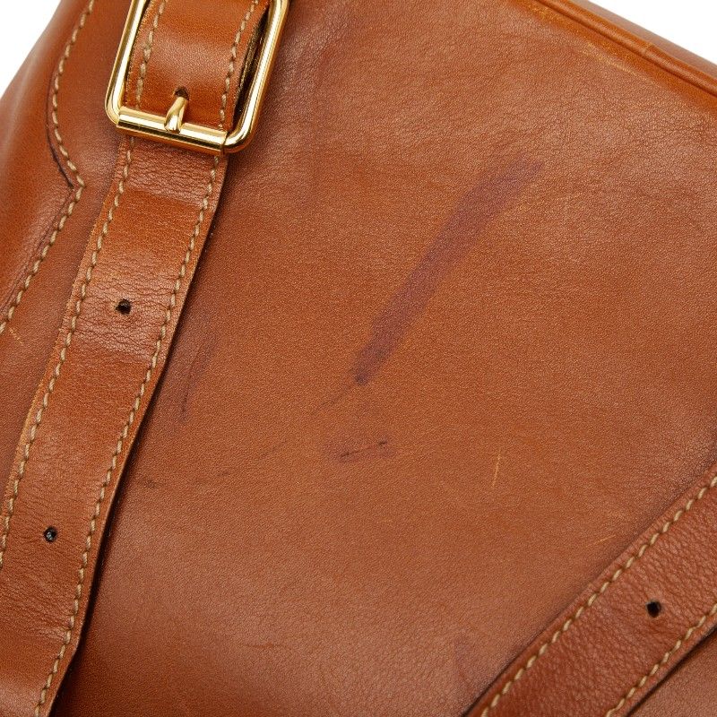 Gucci Bamboo Backpack 03 Brown Leather