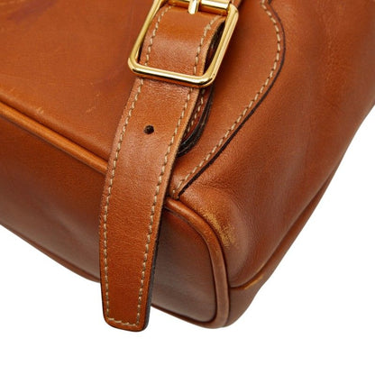 Gucci Bamboo Backpack 03 Brown Leather