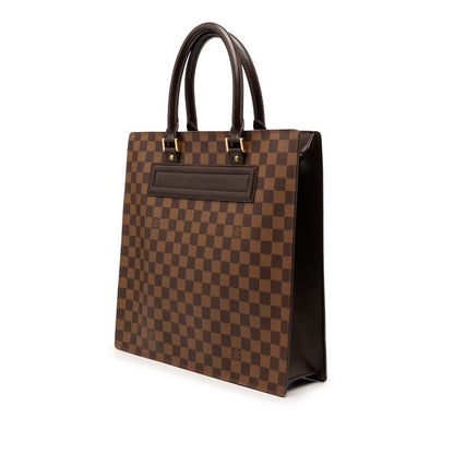 Louis Vuitton Damier Venice GM Tote Brown Leather