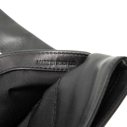 Loewe Anagram Crossbody Shoulder Bag Pochette Black Leather