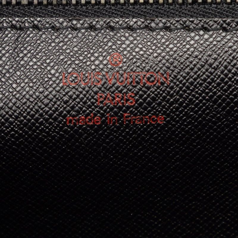 Louis Vuitton Taiga Monceau 2-Way Shoulder Bag Ardoise Black
