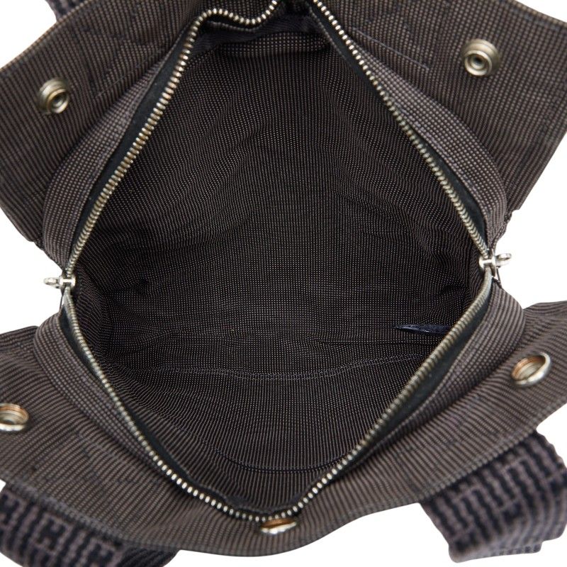 Hermes Her Backpack Canvas Black