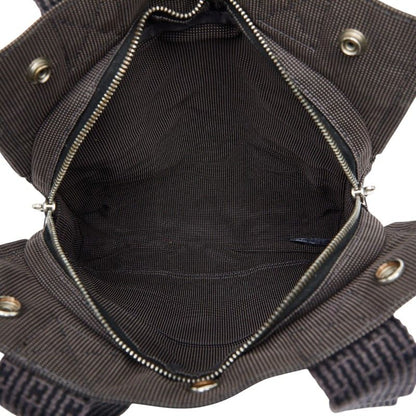 Hermes Her Backpack Canvas Black