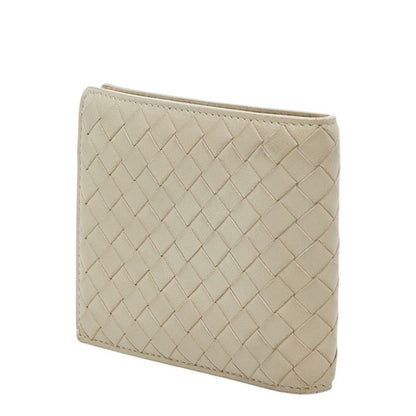 Bottega Veneta Intrecciato Beige Leather
