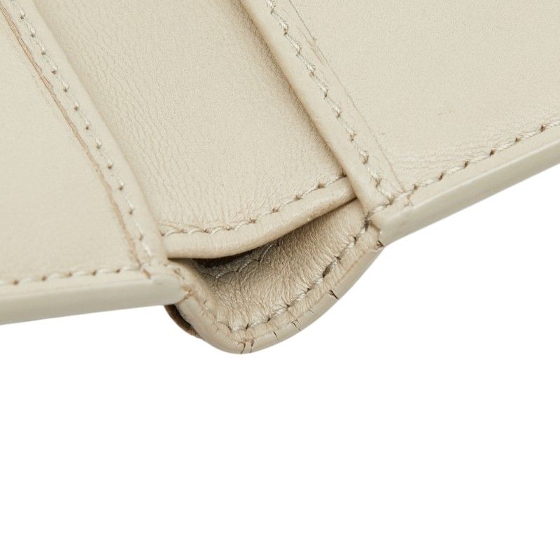 Bottega Veneta Intrecciato Beige Leather