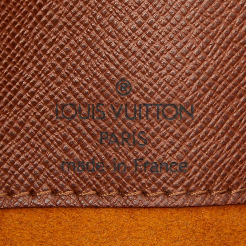 Louis Vuitton Monogram Musette Tango Short Brown Leather Shoulder Bag