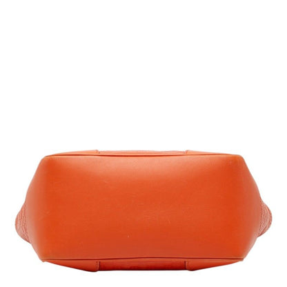 Gucci Micro Guccissima 2-Way Shoulder Bag Orange Leather