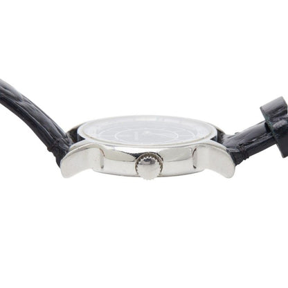 Bvlgari Solo Tempo External Watch Silver Black Stainless Steel