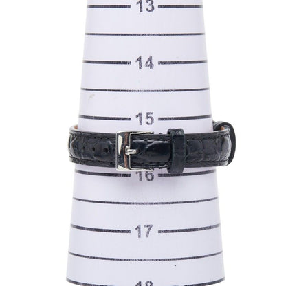 Bvlgari Solo Tempo External Watch Silver Black Stainless Steel