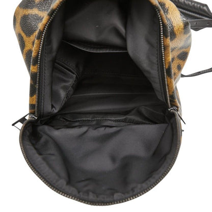 Louis Vuitton Leopard Palm Spring Backpack PM Brown Black