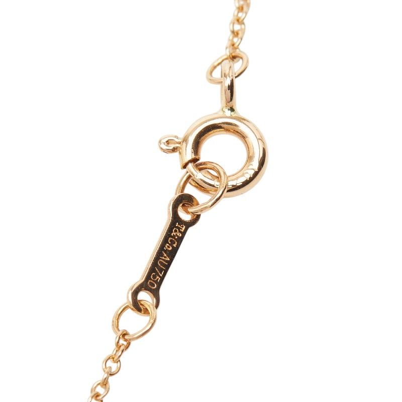 Tiffany & Co Paloma Picasso Double Loving Heart Chain Pendant Necklace Pink