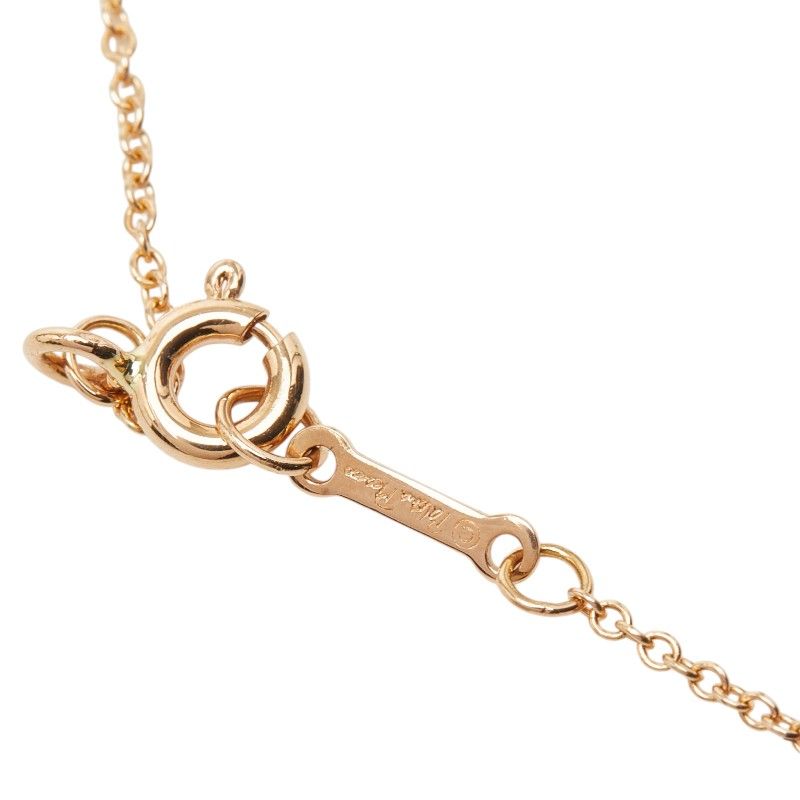Tiffany & Co Paloma Picasso Double Loving Heart Chain Pendant Necklace Pink