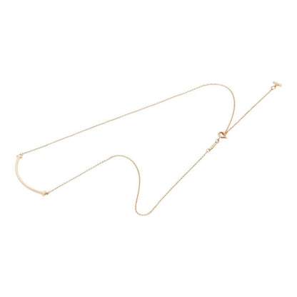 Tiffany & Co Cut Smile Pendant Small Pink Gold 18K