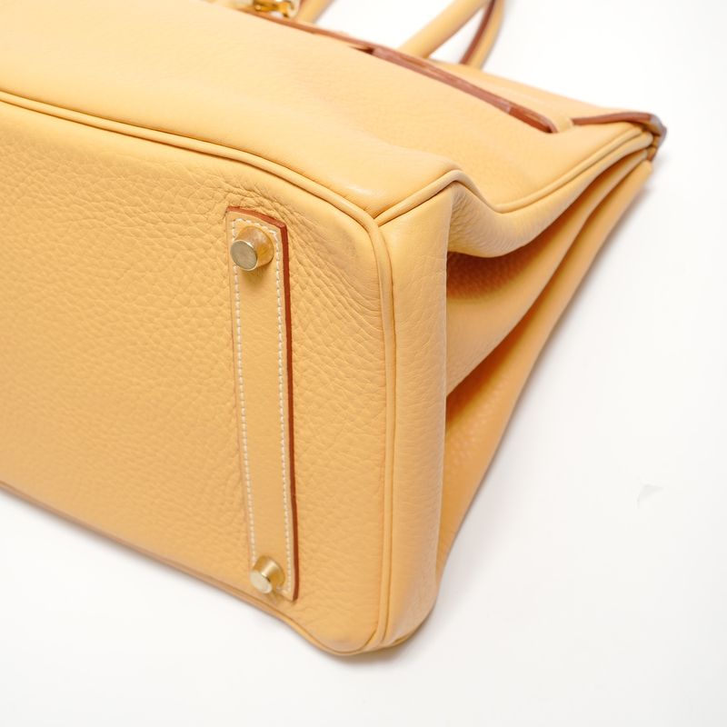 Hermes Handbag Birkin 35 Togo Natural Sable