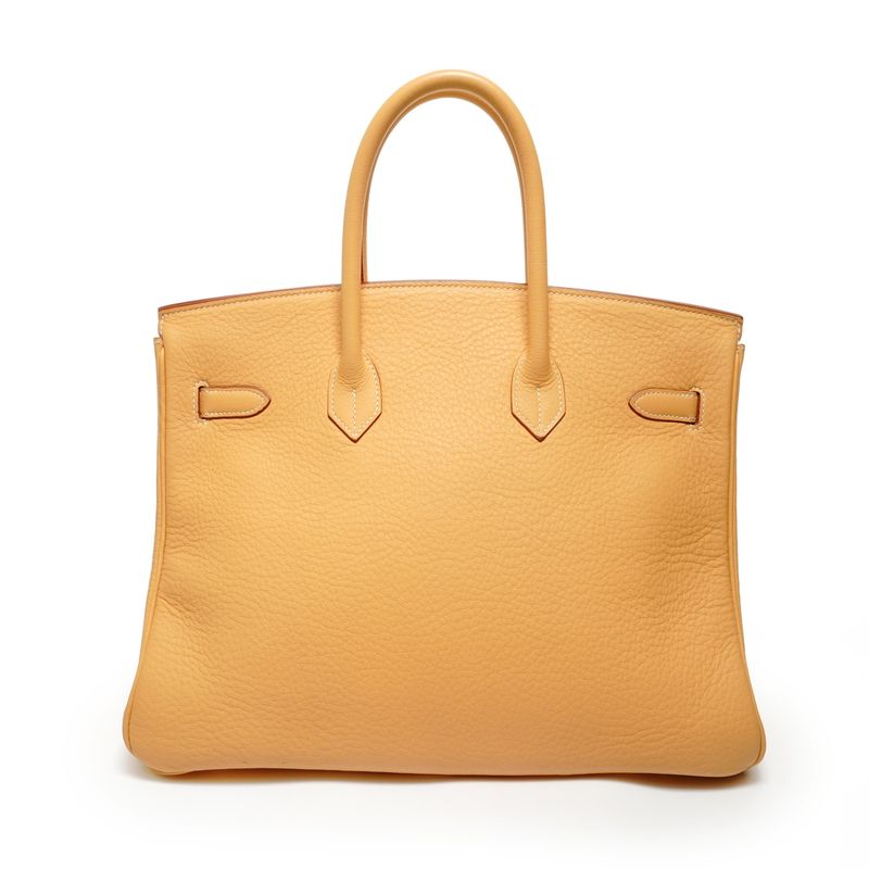 Hermes Handbag Birkin 35 Togo Natural Sable