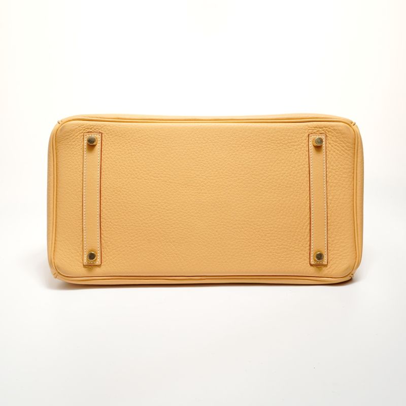 Hermes Handbag Birkin 35 Togo Natural Sable