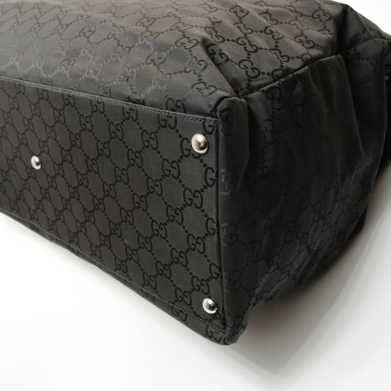 Gucci Boston Bag GG Canvas