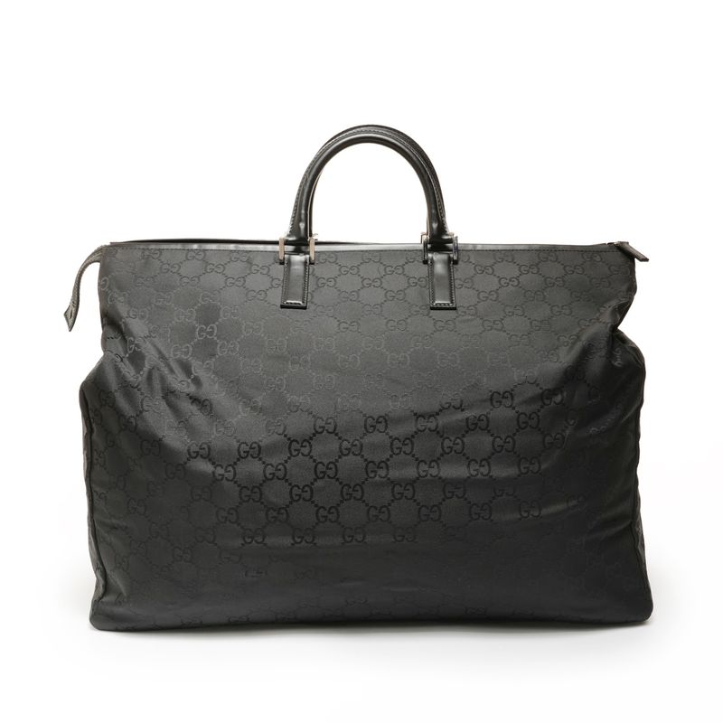 Gucci Boston Bag GG Canvas