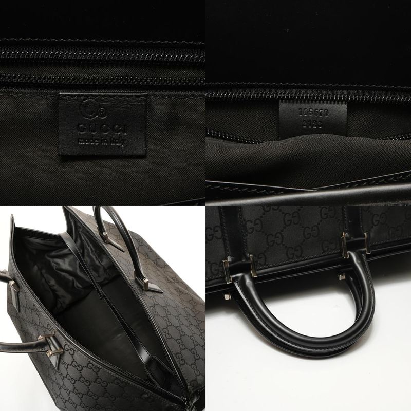 Gucci Boston Bag GG Canvas