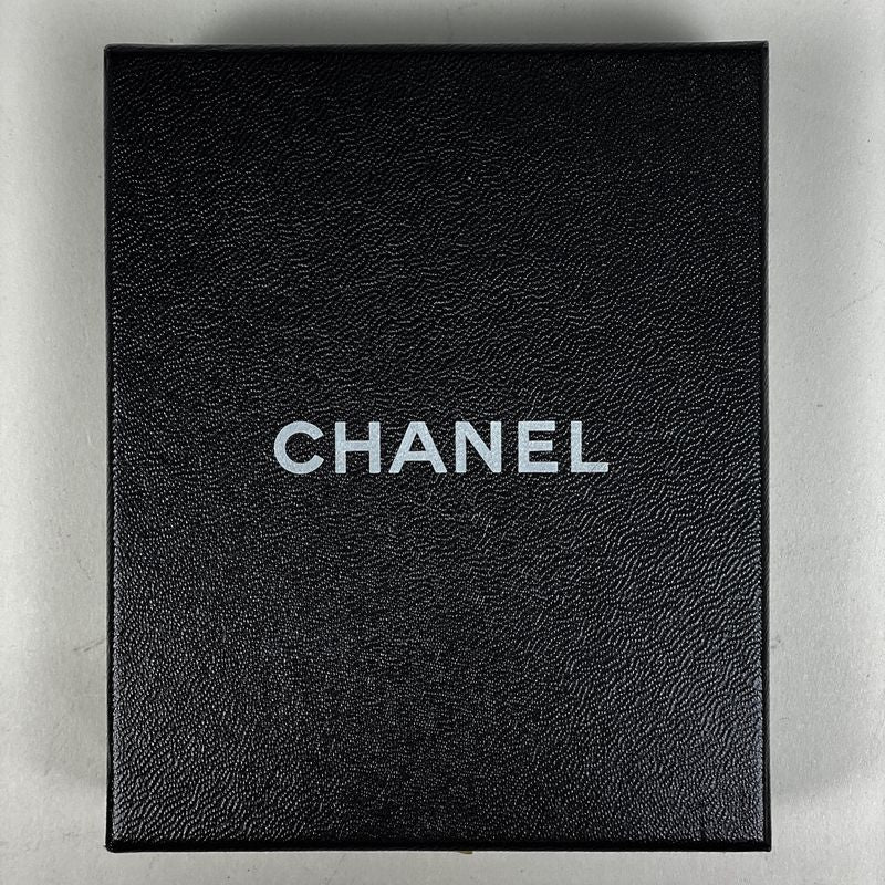 Chanel CC Logo Belt 14 Leather Beige Gold