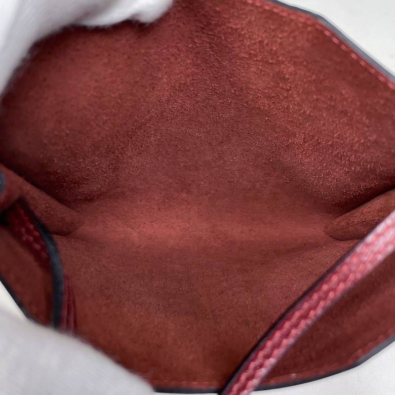 Hermes Onimetu Pochette Shoulder Bag Box Cover Full Jew Ash Rouge Ash
