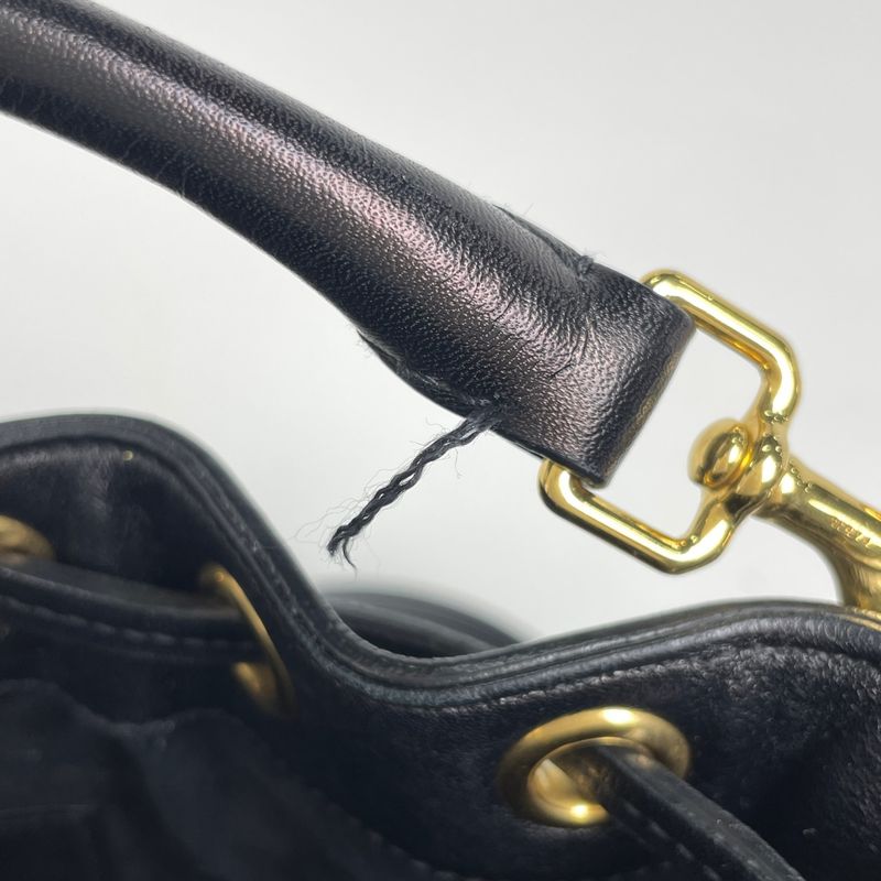 Saint Laurent Paris Emmanuel Logo 2-Way Shoulder Bag Fringe