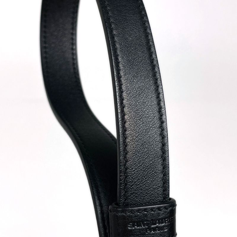 Saint Laurent Paris Emmanuel Logo 2-Way Shoulder Bag Fringe