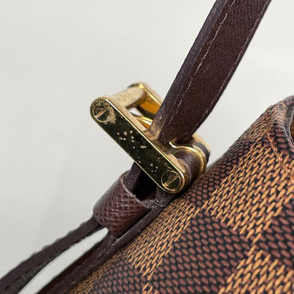 Louis Vuitton Belem MM Shoulder Bag Damier Brown