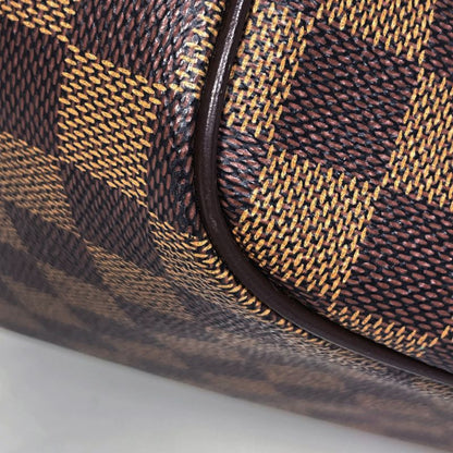 Louis Vuitton Belem MM Shoulder Bag Damier Brown