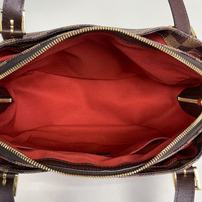 Louis Vuitton Belem MM Shoulder Bag Damier Brown