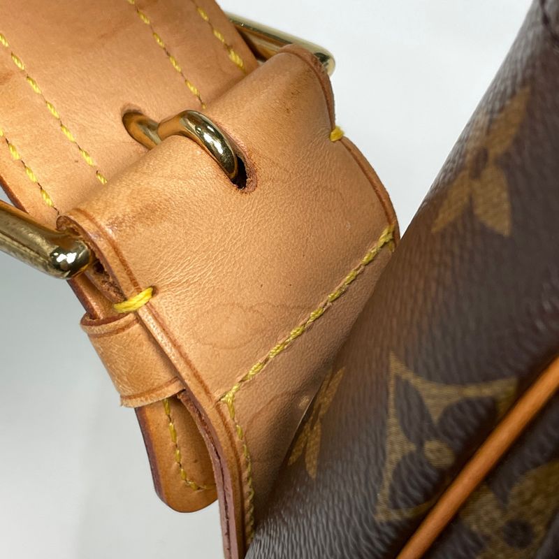 Louis Vuitton Viva-Cite GM Shoulder Bag Monogram Brown