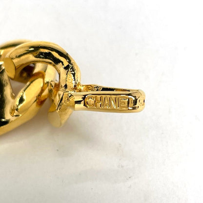 Chanel CC Logo Chain Belt 31 Rue Cambon Leather Gold