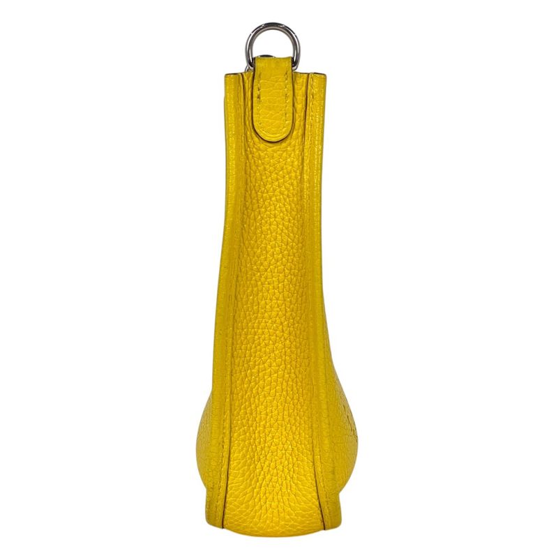 Hermes Evelyne TPM Amazon Pochette Mini Perforated Shoulder Bag Taurillon Clemence Joan Ambre