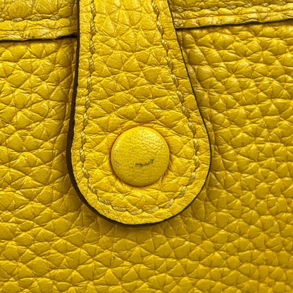 Hermes Evelyne TPM Amazon Pochette Mini Perforated Shoulder Bag Taurillon Clemence Joan Ambre