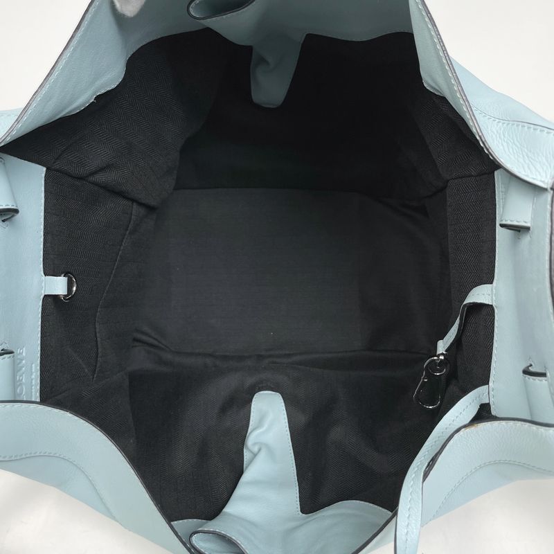 Loewe Hammock Anagram 2-Way Shoulder Bag Leather Light Blue Light