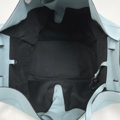 Loewe Hammock Anagram 2-Way Shoulder Bag Leather Light Blue Light