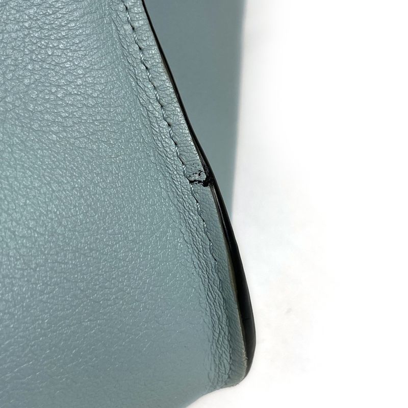 Loewe Hammock Anagram 2-Way Shoulder Bag Leather Light Blue Light