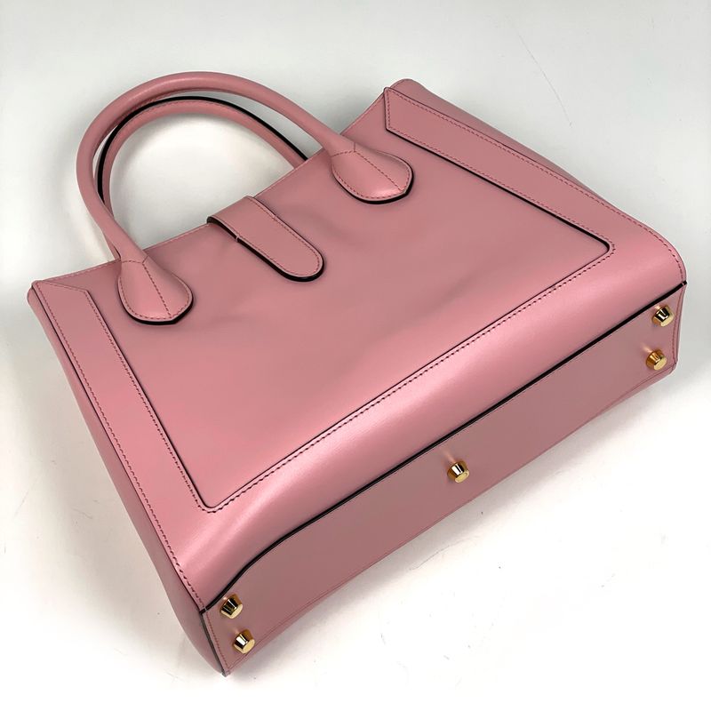 Gucci Jackie Tote 2-Way Shoulder Bag Leather Pink