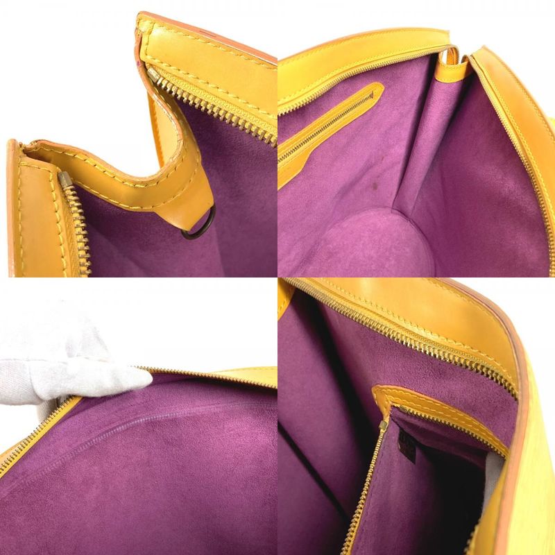 Louis Vuitton Shoulder Bag Saint Jacques Shopping Epi Leather Tassili Tassiri Yellowyellow