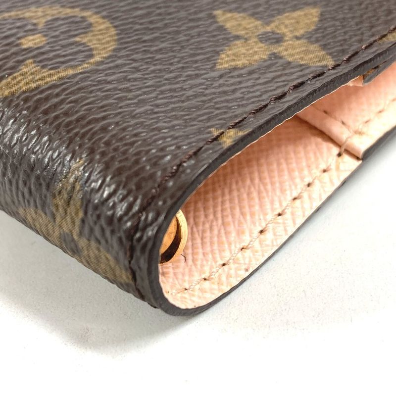 Louis Vuitton Notebook Cover Agenda PM Koala Monogram Pink Brown