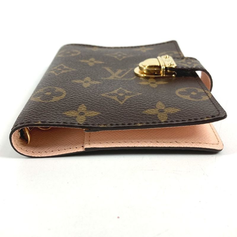 Louis Vuitton Notebook Cover Agenda PM Koala Monogram Pink Brown