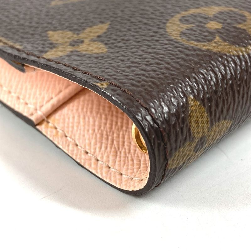 Louis Vuitton Notebook Cover Agenda PM Koala Monogram Pink Brown