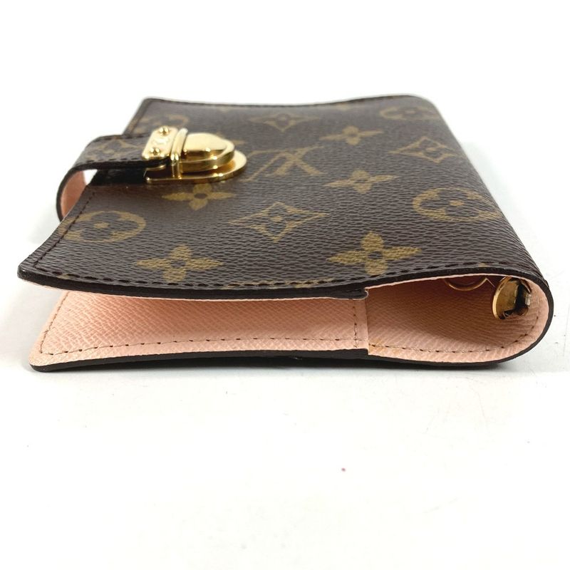 Louis Vuitton Notebook Cover Agenda PM Koala Monogram Pink Brown