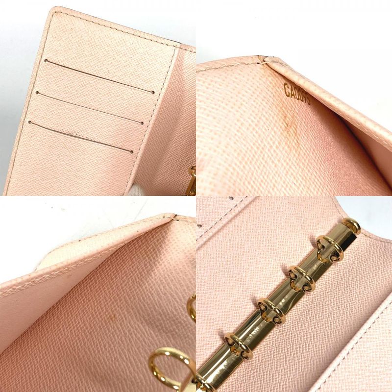 Louis Vuitton Notebook Cover Agenda PM Koala Monogram Pink Brown