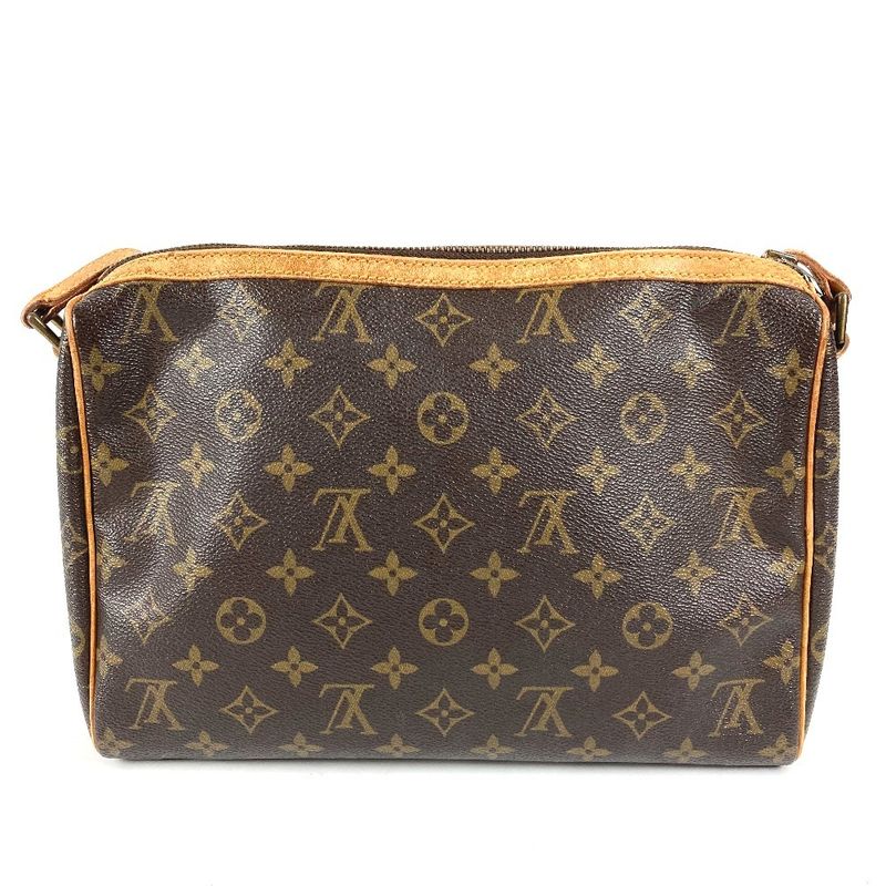 Louis Vuitton Shoulder Bag Chulli Monogram Canvas Brown
