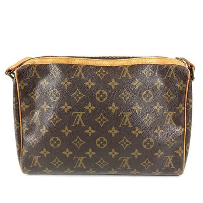 Louis Vuitton Shoulder Bag Chulli Monogram Canvas Brown