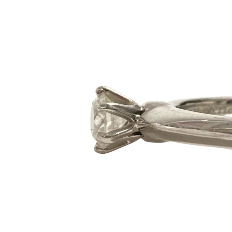 Tiffany & Co Ring Solitaire Diamond Silver