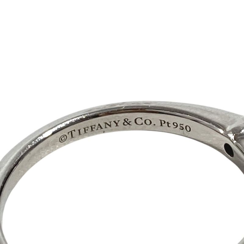Tiffany & Co Ring Solitaire Diamond Silver